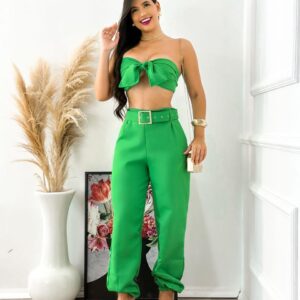 Conjunto Alfaiataria Verde